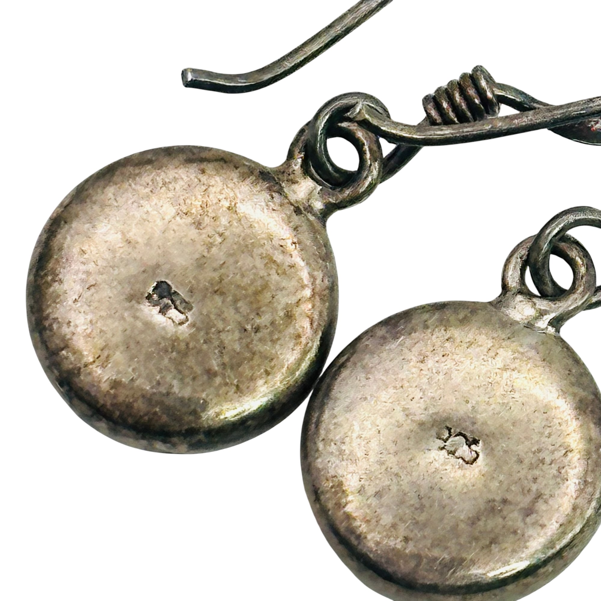 Sterling Shiva Shell Earrings