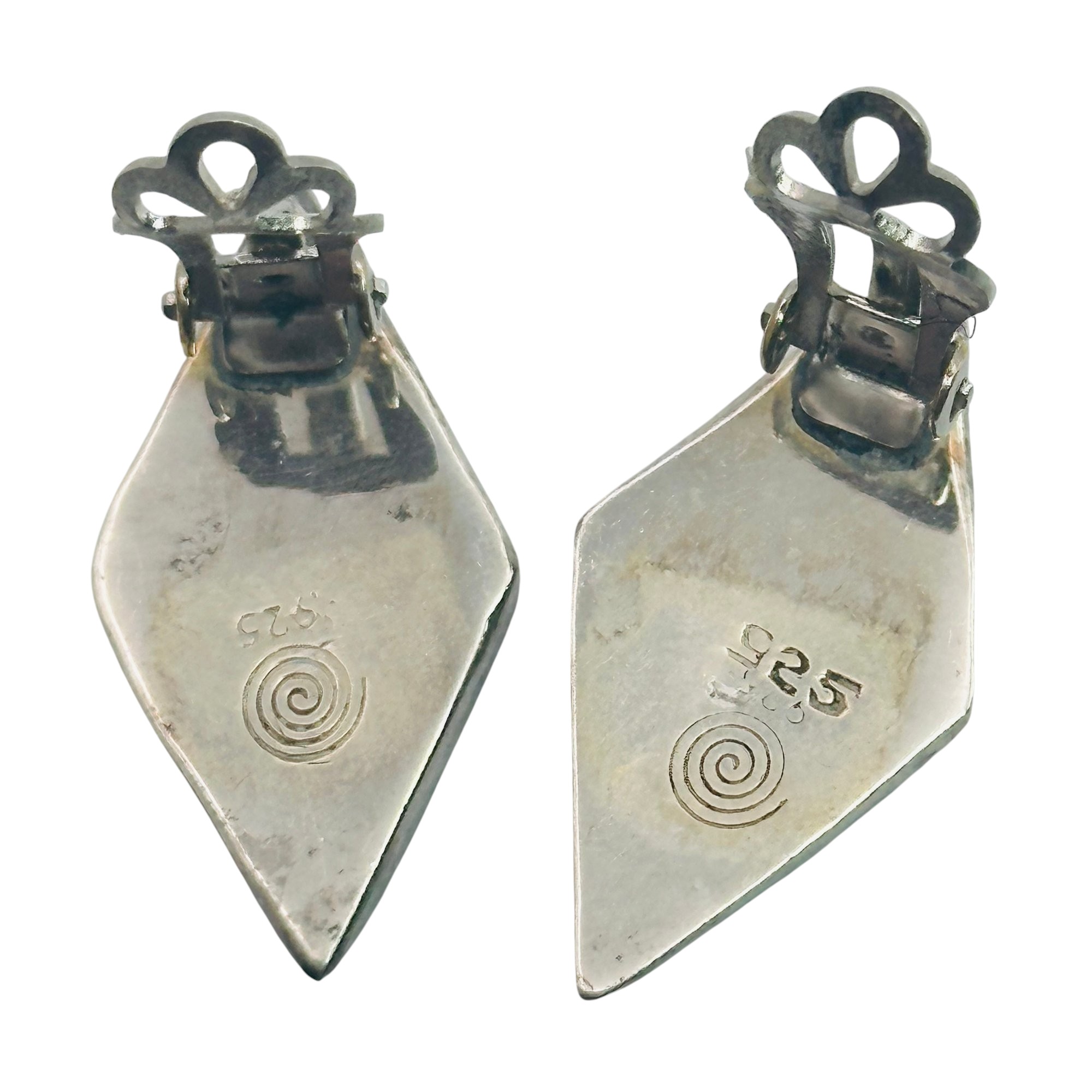 Sterling Clip On Earrings