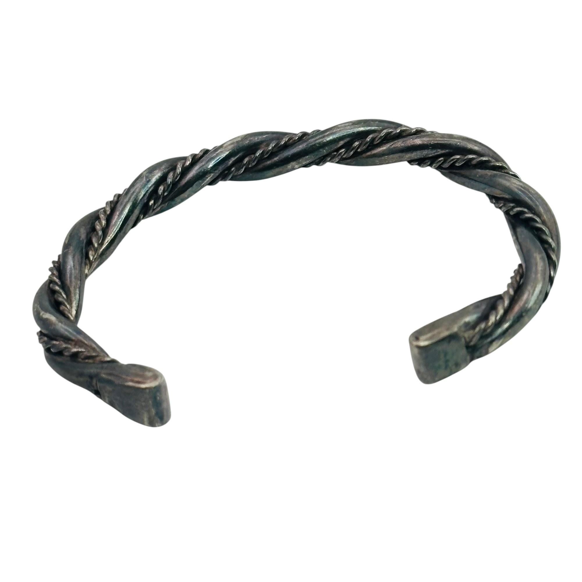 Sterling Twisted Cuff Bracelet
