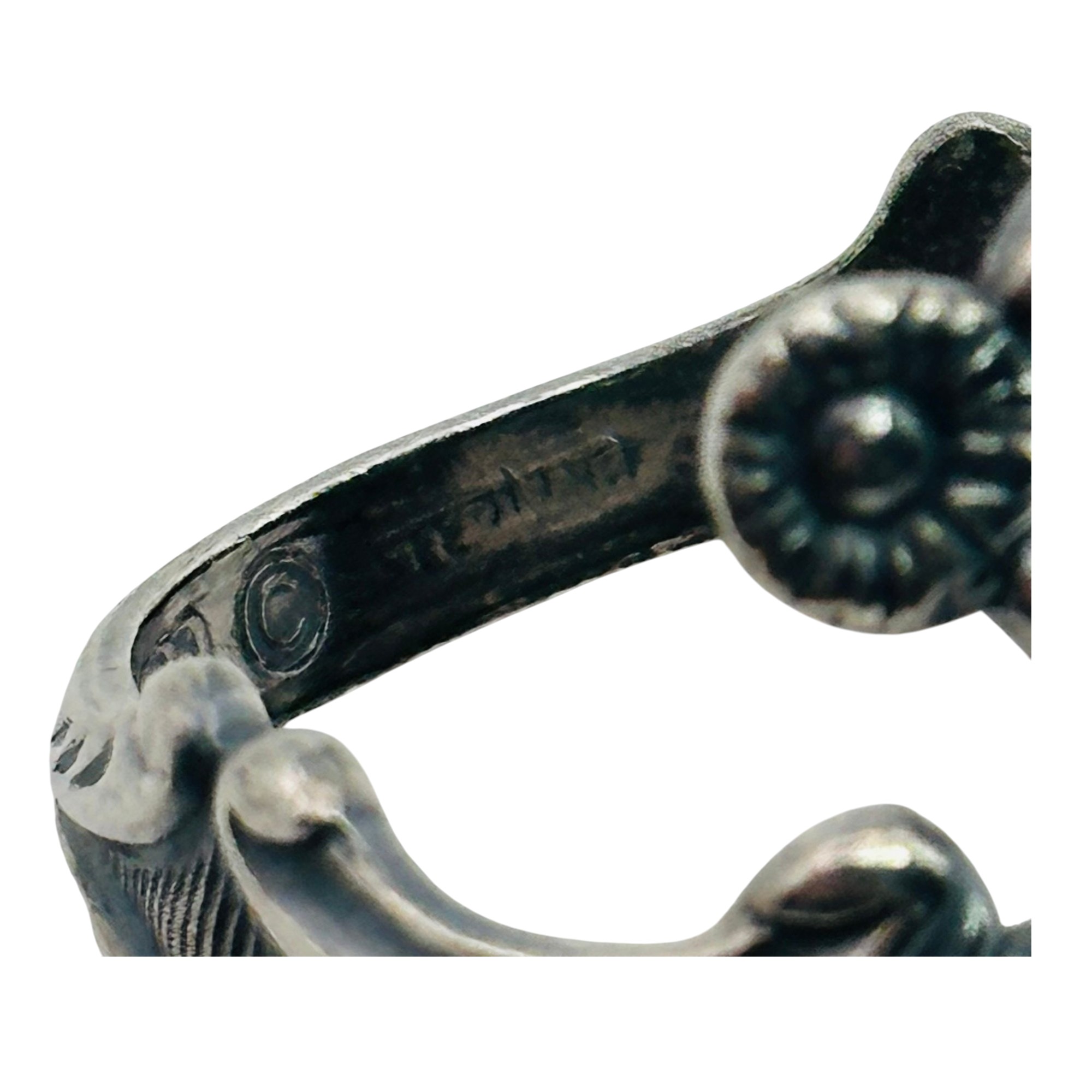 Avon Sterling Heart Wrap Adjustable Ring