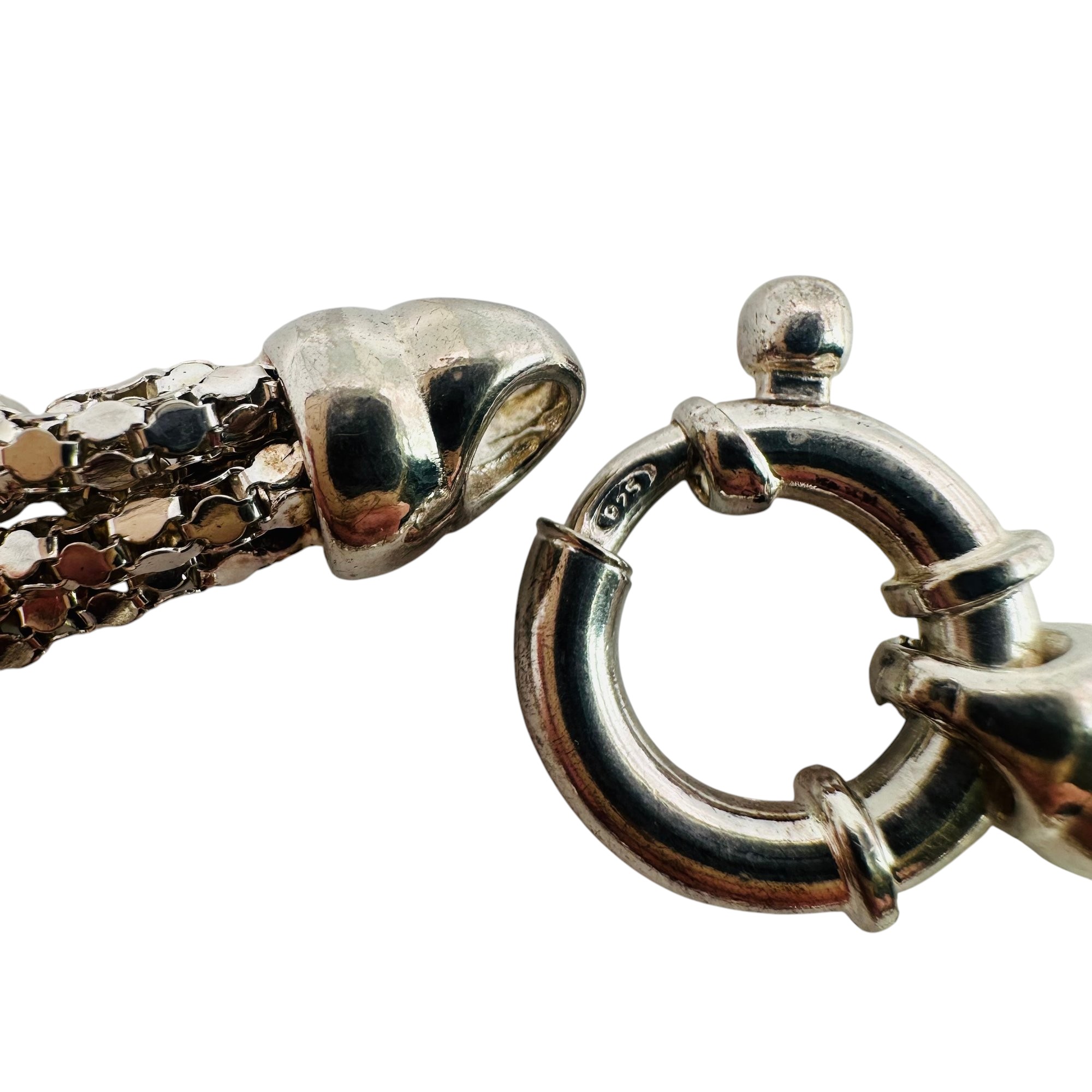 Sterling Multi Chain Bracelet
