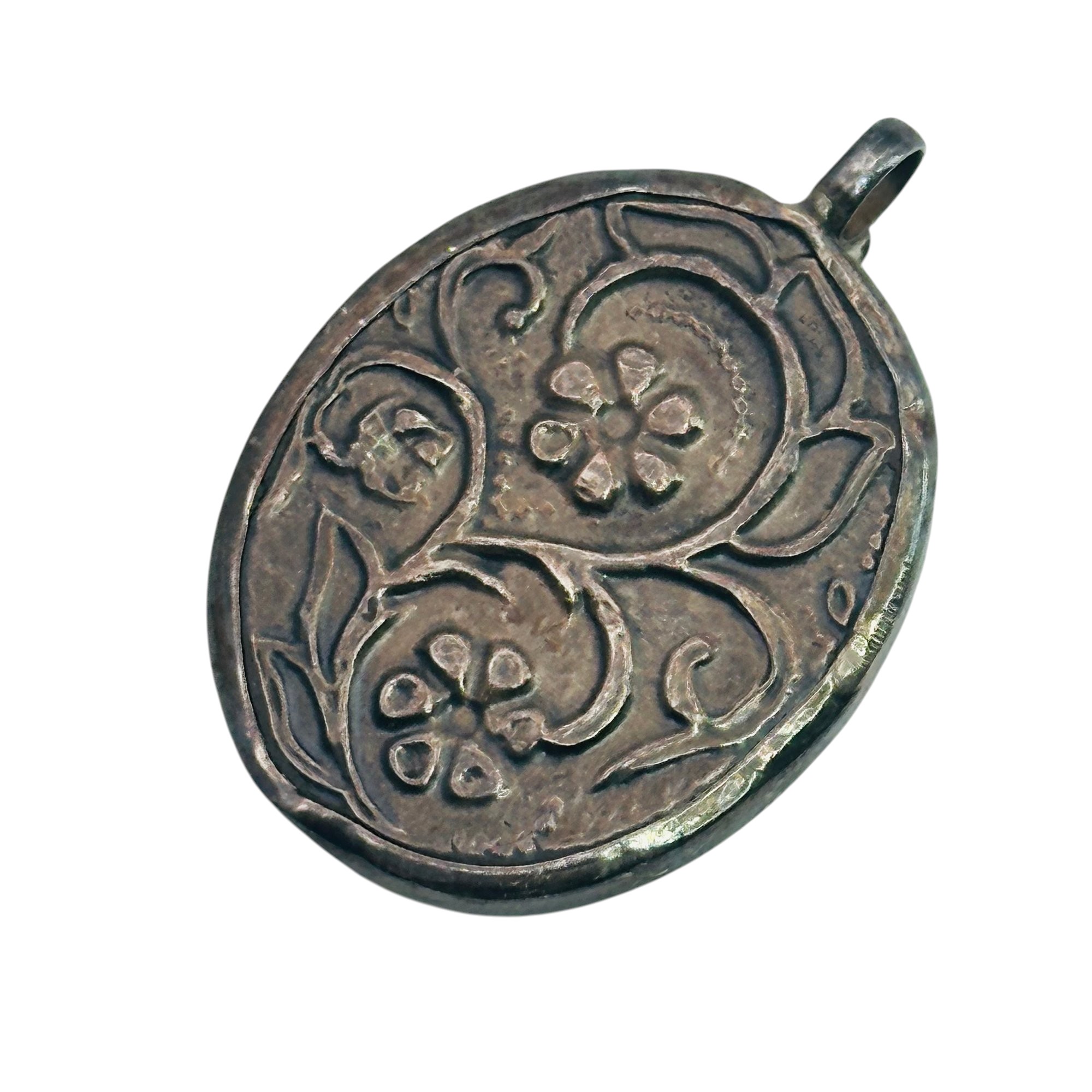 Sterling Krishna Pendant