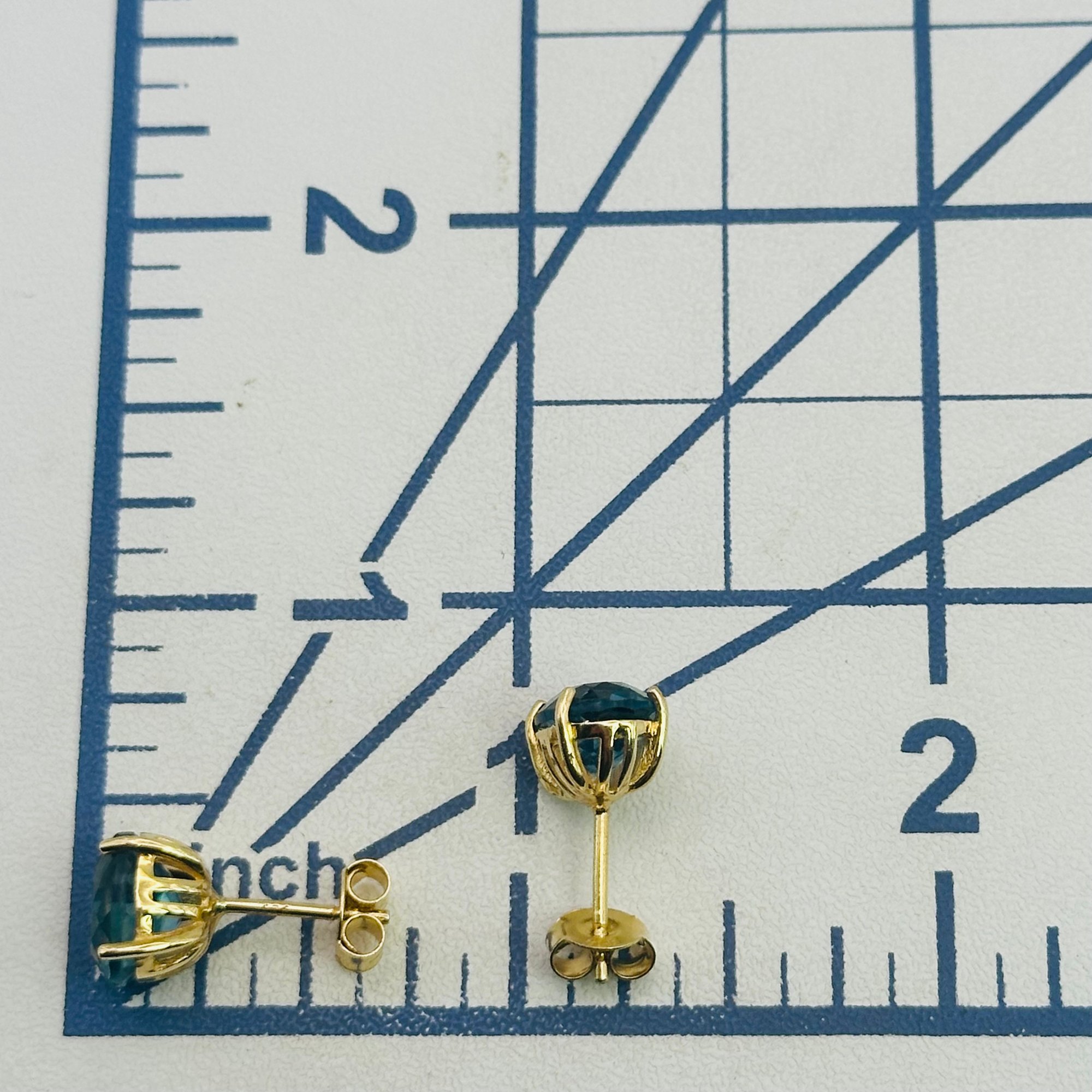 Sterling Spinel Earrings