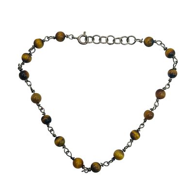 Sterling Tigers Eye Bracelet. Sterling tigers eye bracelet 4.1g
