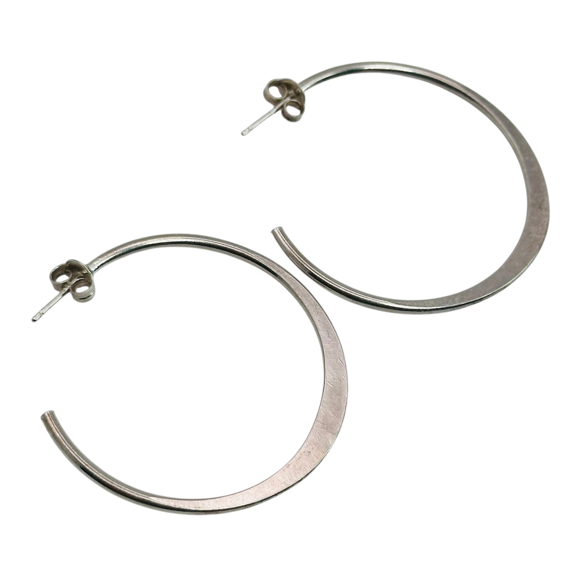 Sterling Hoop Earrings