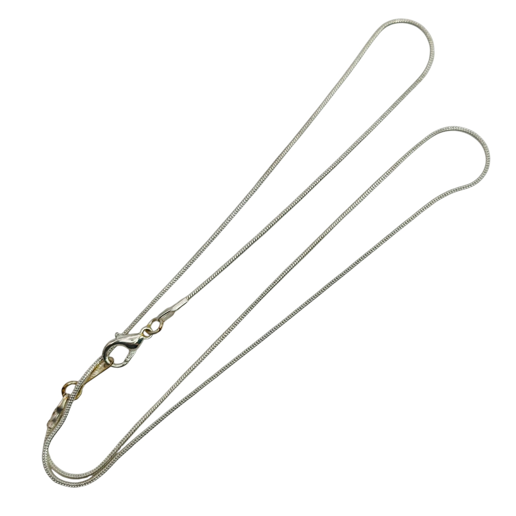 Sterling Round Snake Chain Necklace