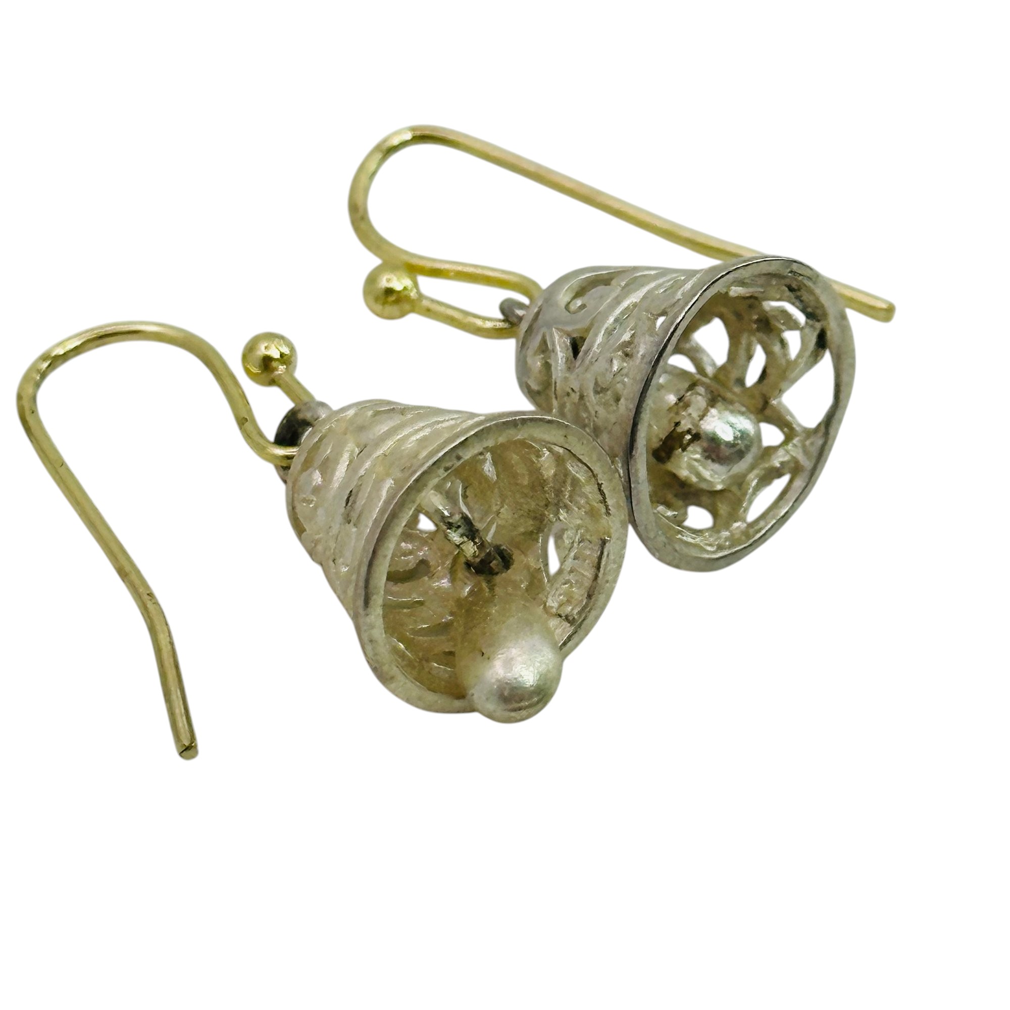 Sterling Bell Earrings