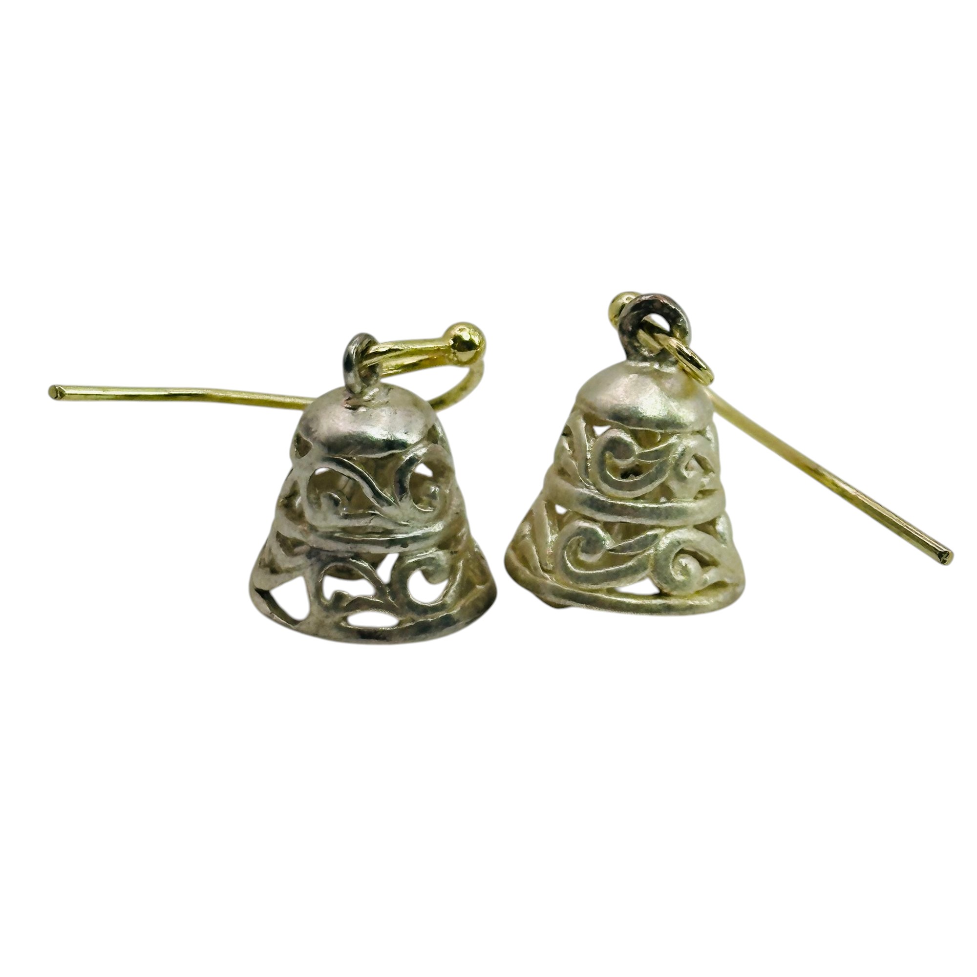 Sterling Bell Earrings