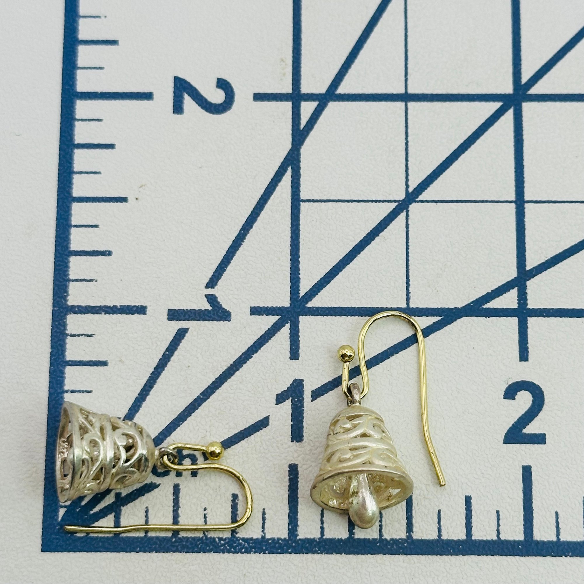 Sterling Bell Earrings