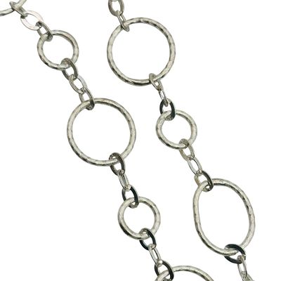 Italy Sterling Circle Chain Bracelet. Italy sterling circle chain bracelet 4.6g