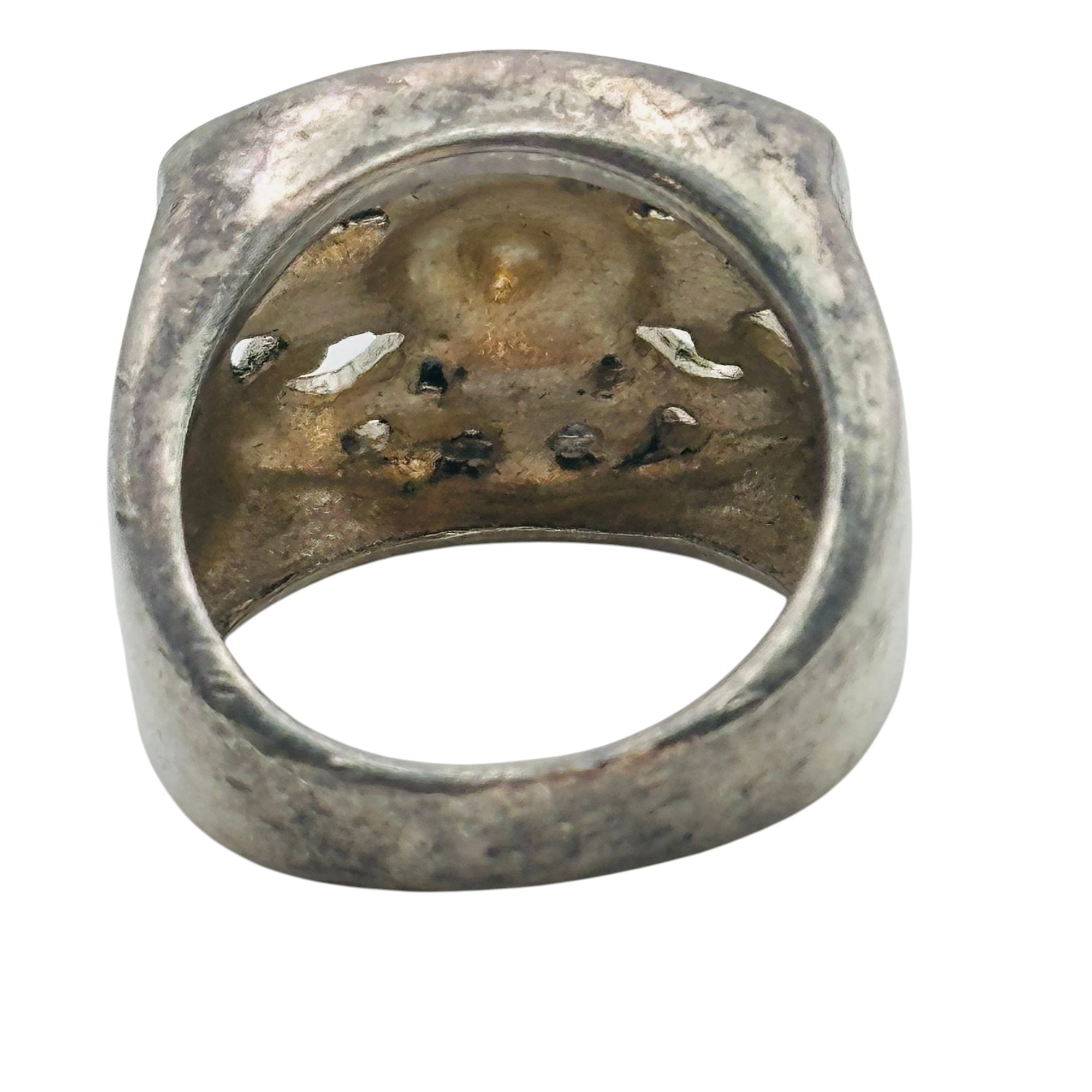 Sterling Marcasite Ring Sz 5