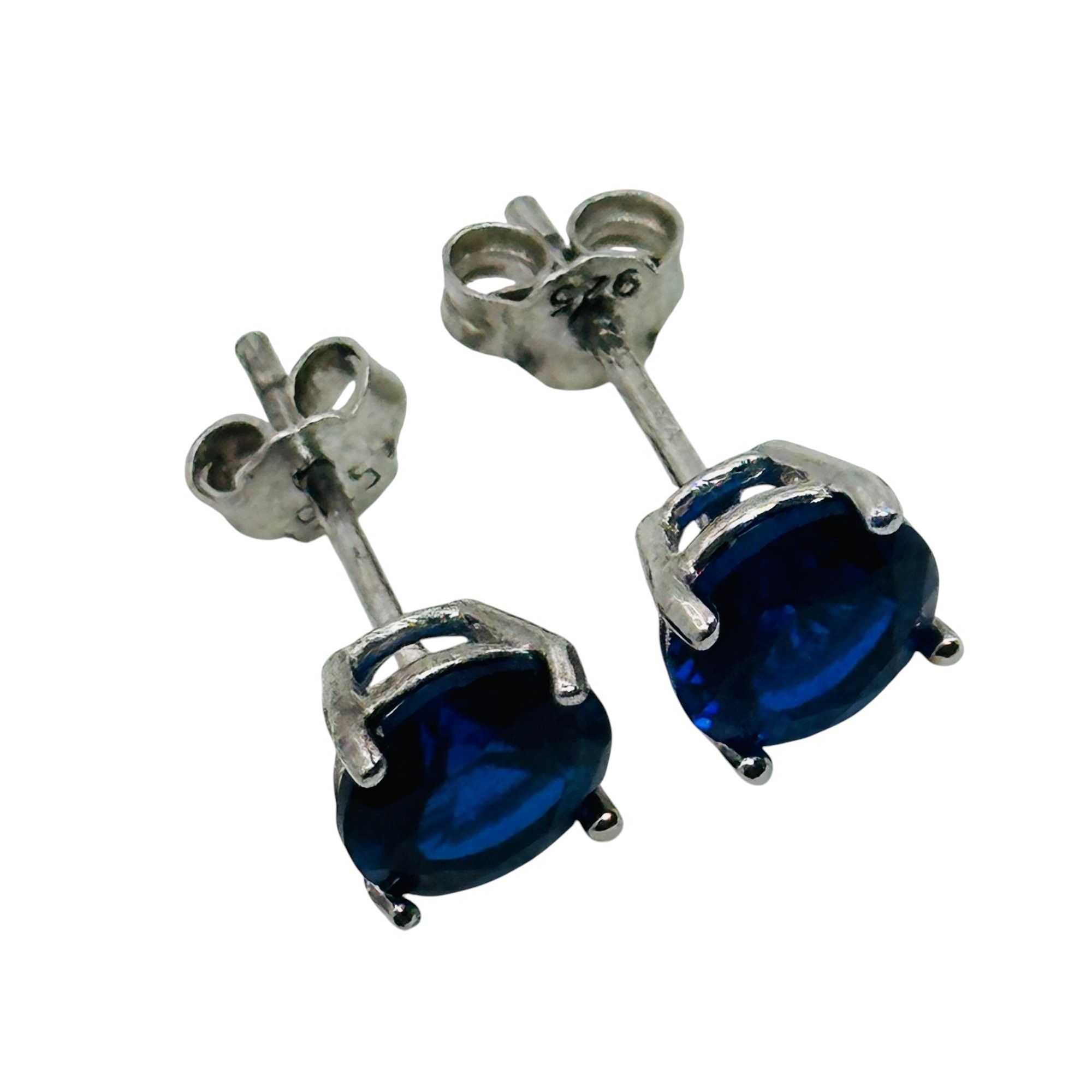 Sterling Spinel Earrings