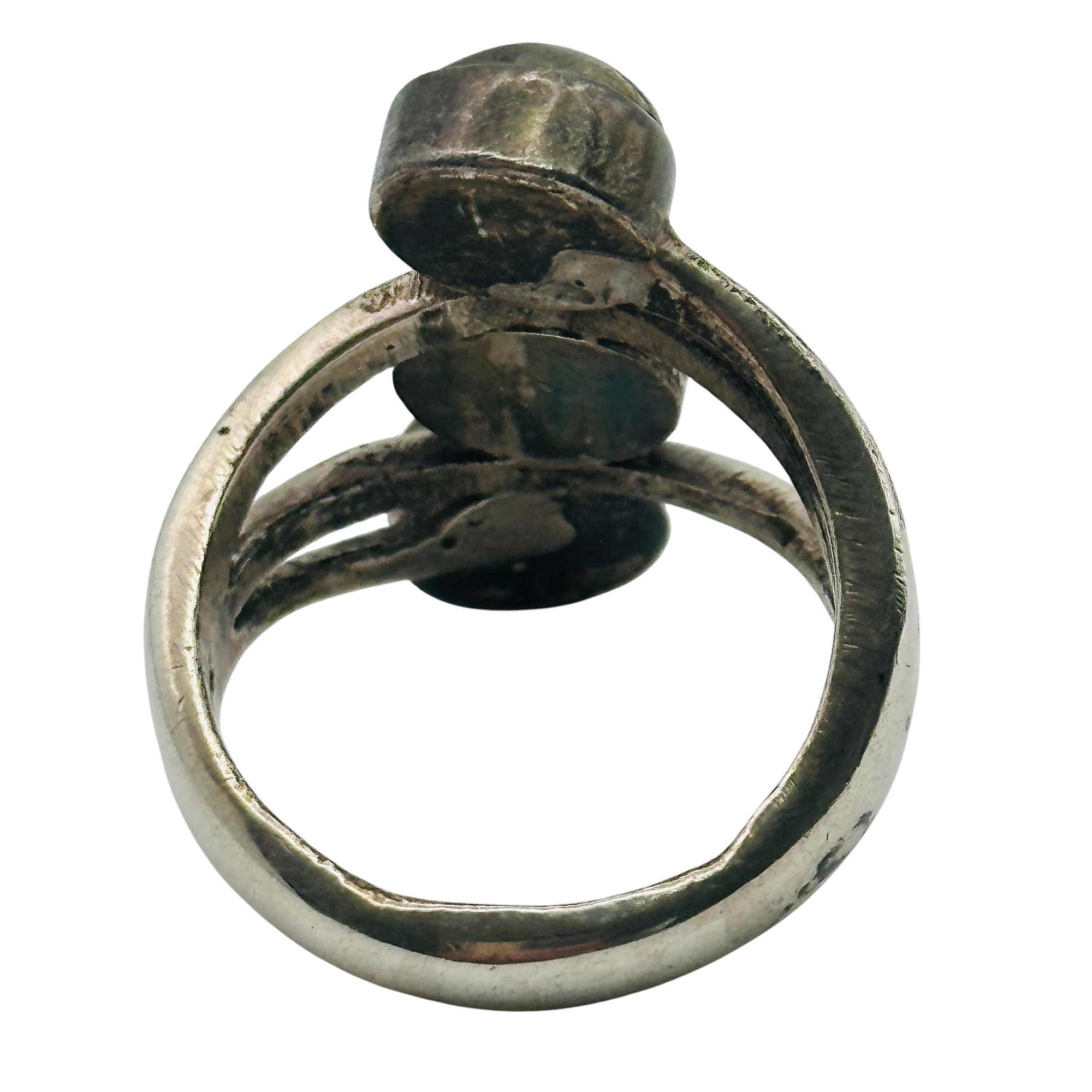Sterling Labradorite Ring Sz 8