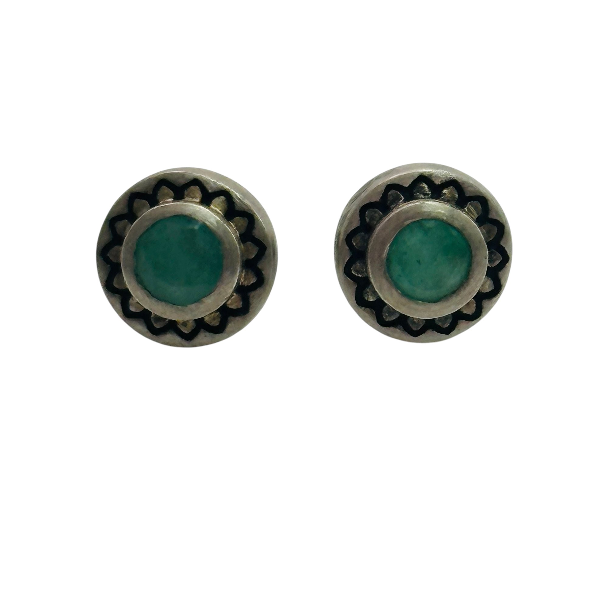 Sterling Aqua Earrings