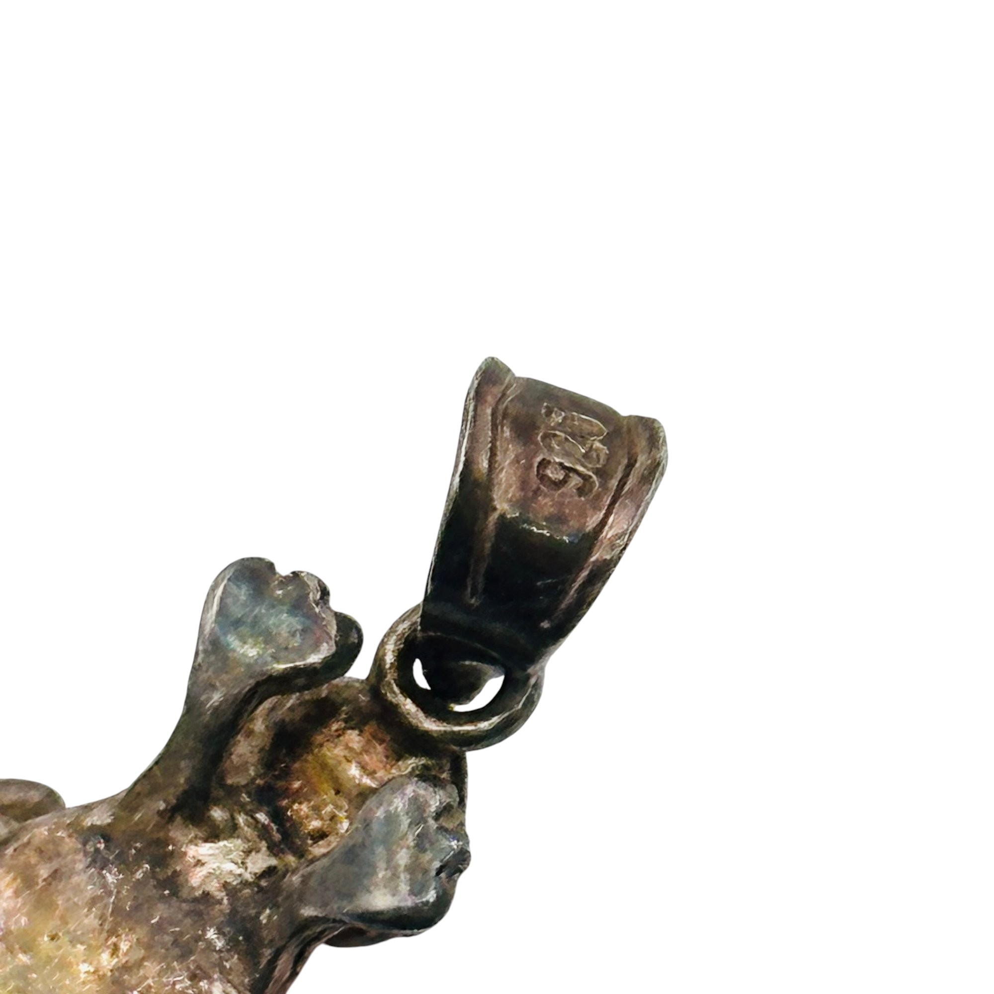 Sterling Frog Pendant