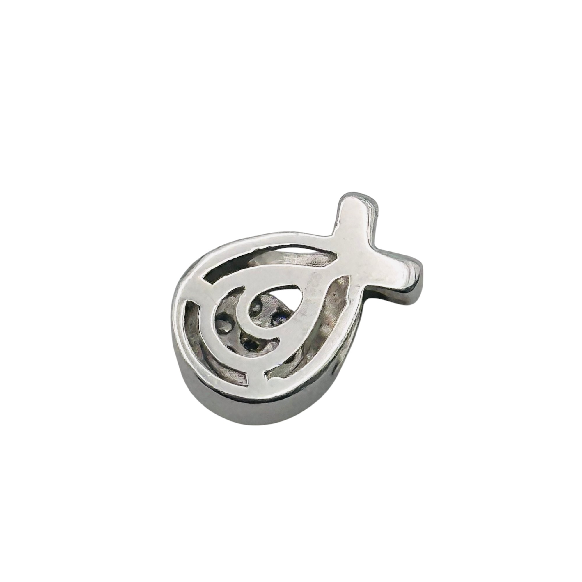 Sterling Diamond Pendant