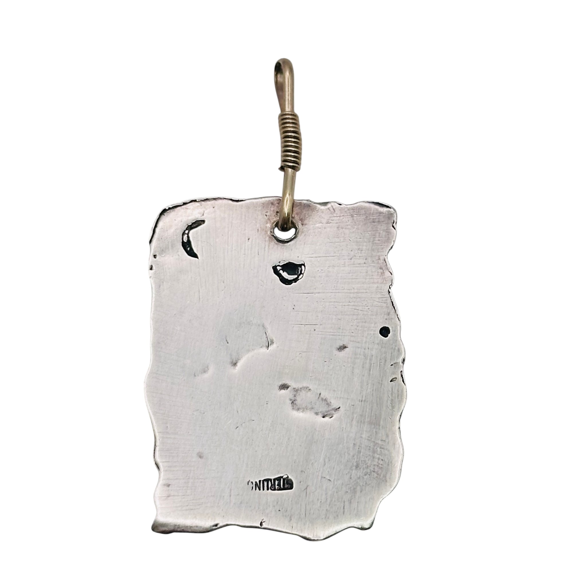 Handmade Sterling Dancing Figure Pendant