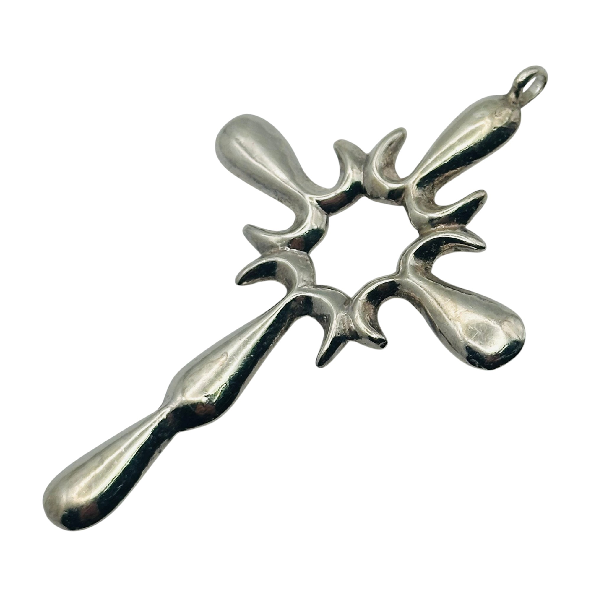 Sterling Cross Pendant