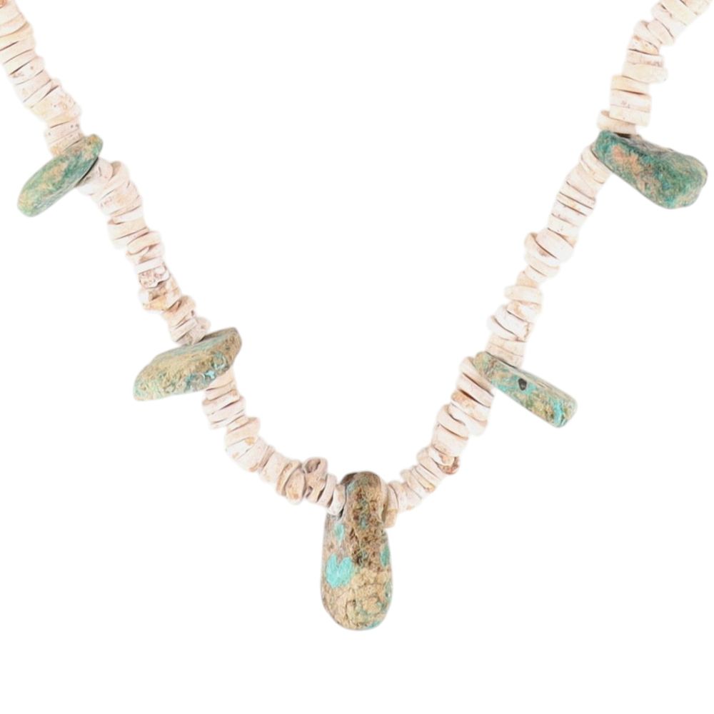 Lot 368: Prehistoric Mimbres Era Bead Necklace, Attributed