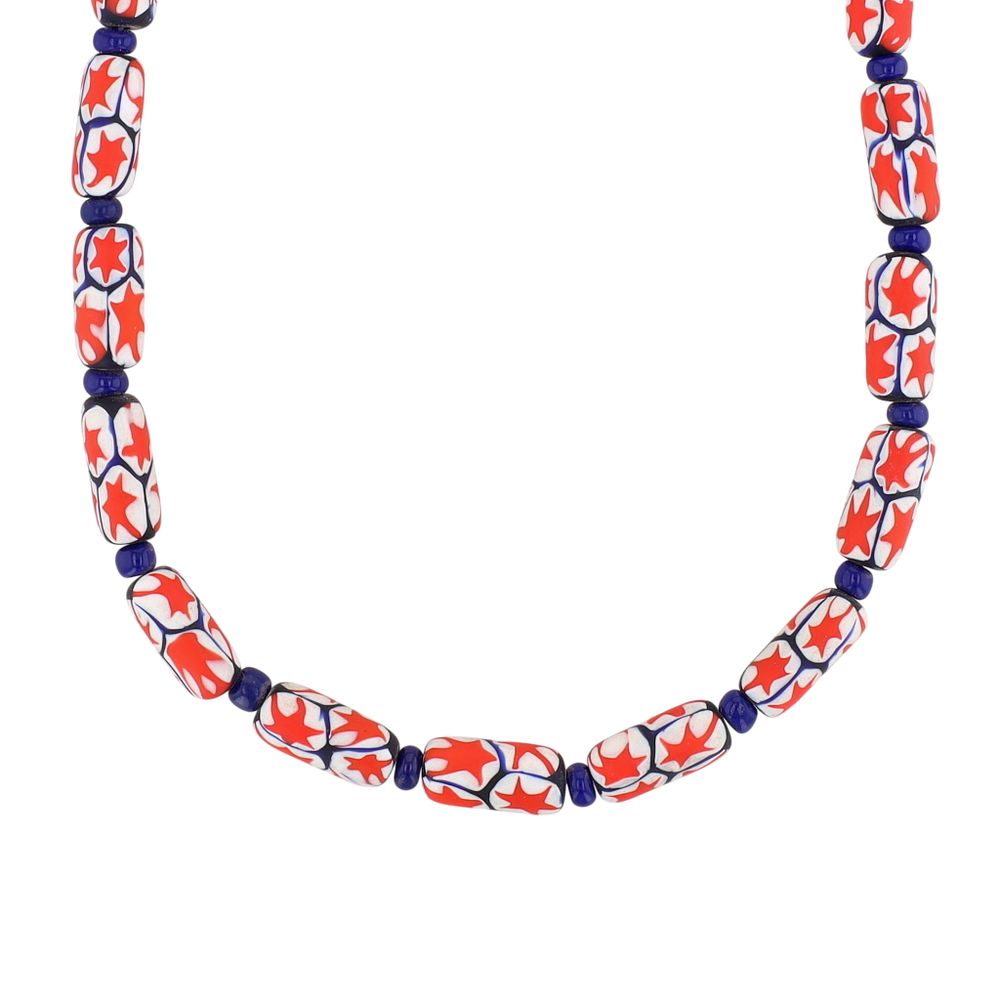 Lot 371: Vintage Venetian Trade Bead Necklace