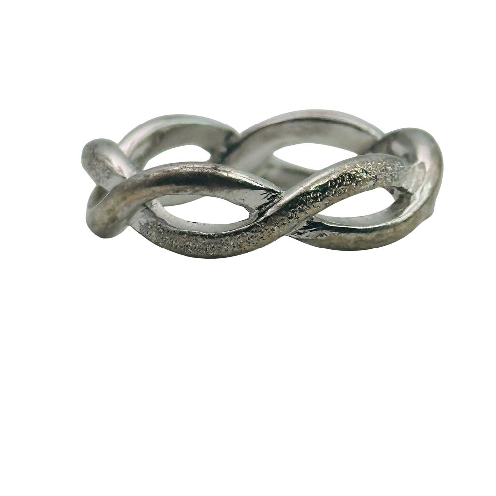 Lot 10: R.S. Covenant Sterling Infinity Band Ring Sz 7