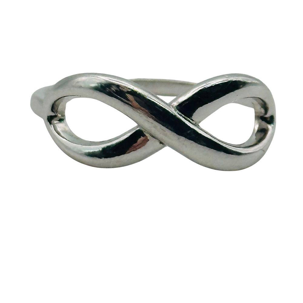 Lot 24: Turkey Midas Sterling Infinity Ring Sz 6