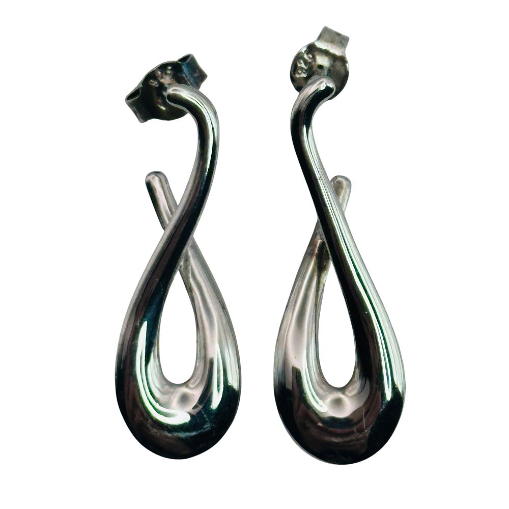 Lot 25: Agatha Paris Sterling Infinity Earrings