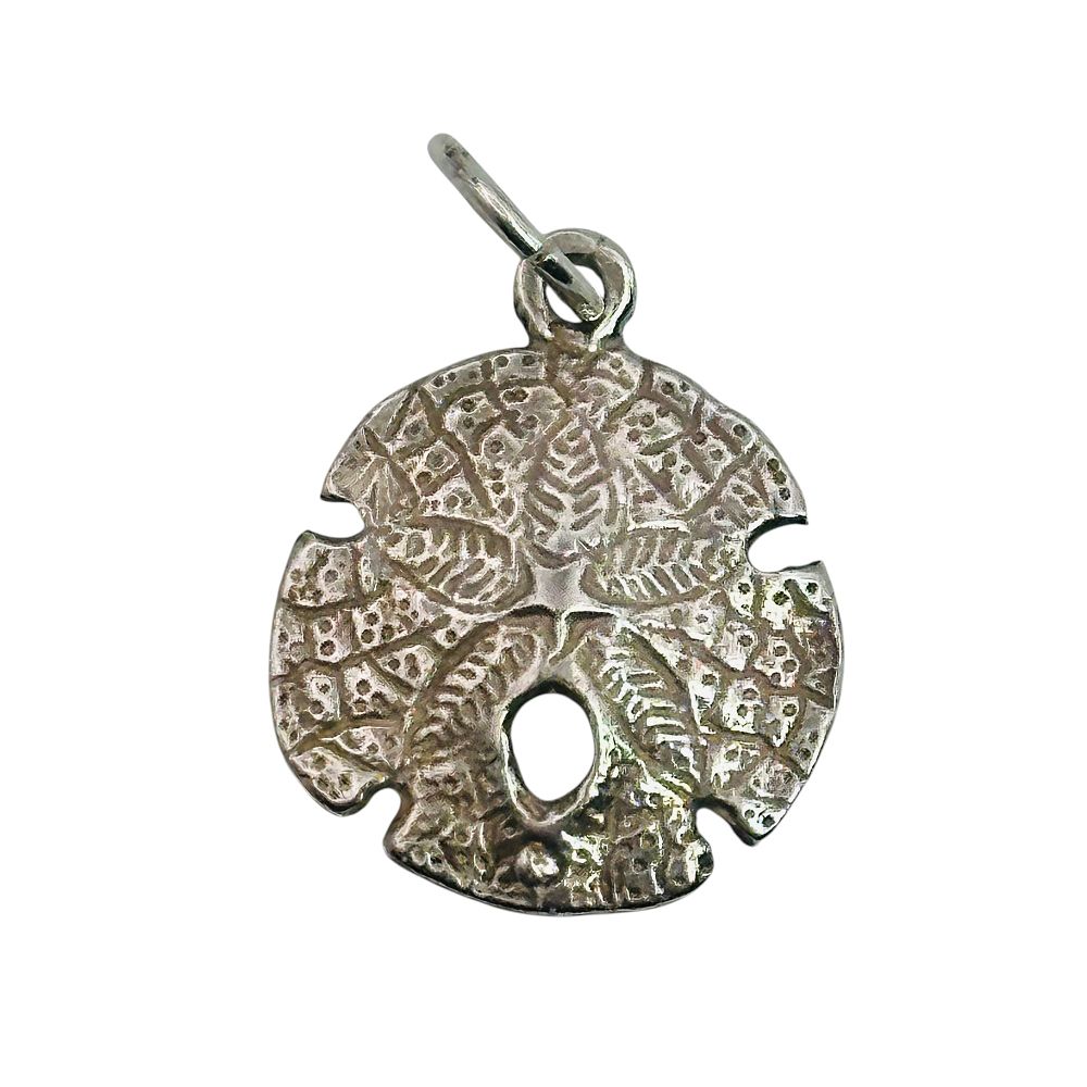 Lot 29: Sterling Sand Dollar Charm