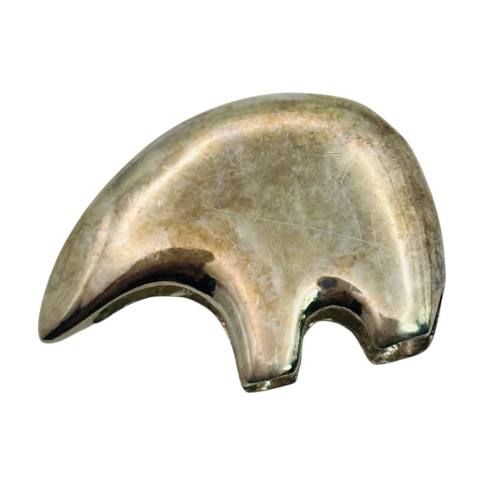 Lot 35: Southwest Sterling Bear Pendant