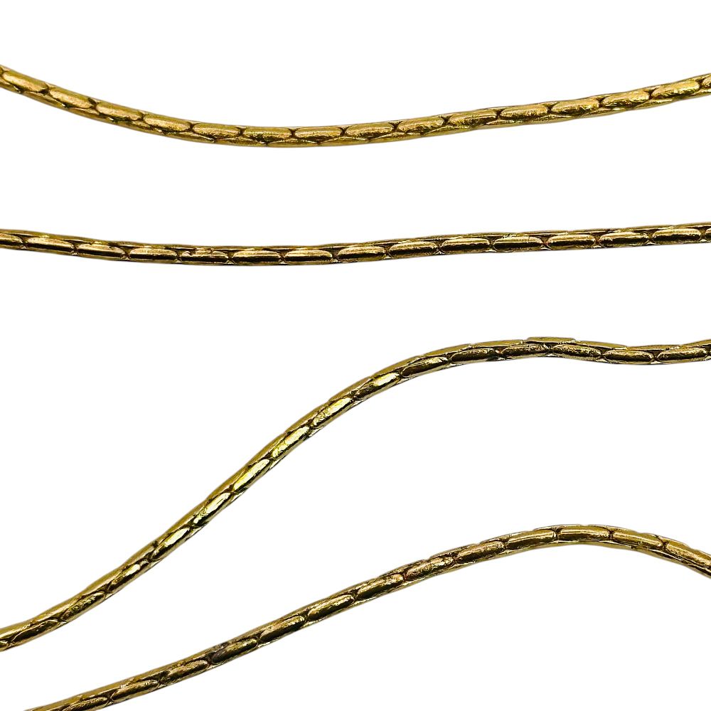 Lot 38: Stauer Italy Sterling Round Chain Necklace