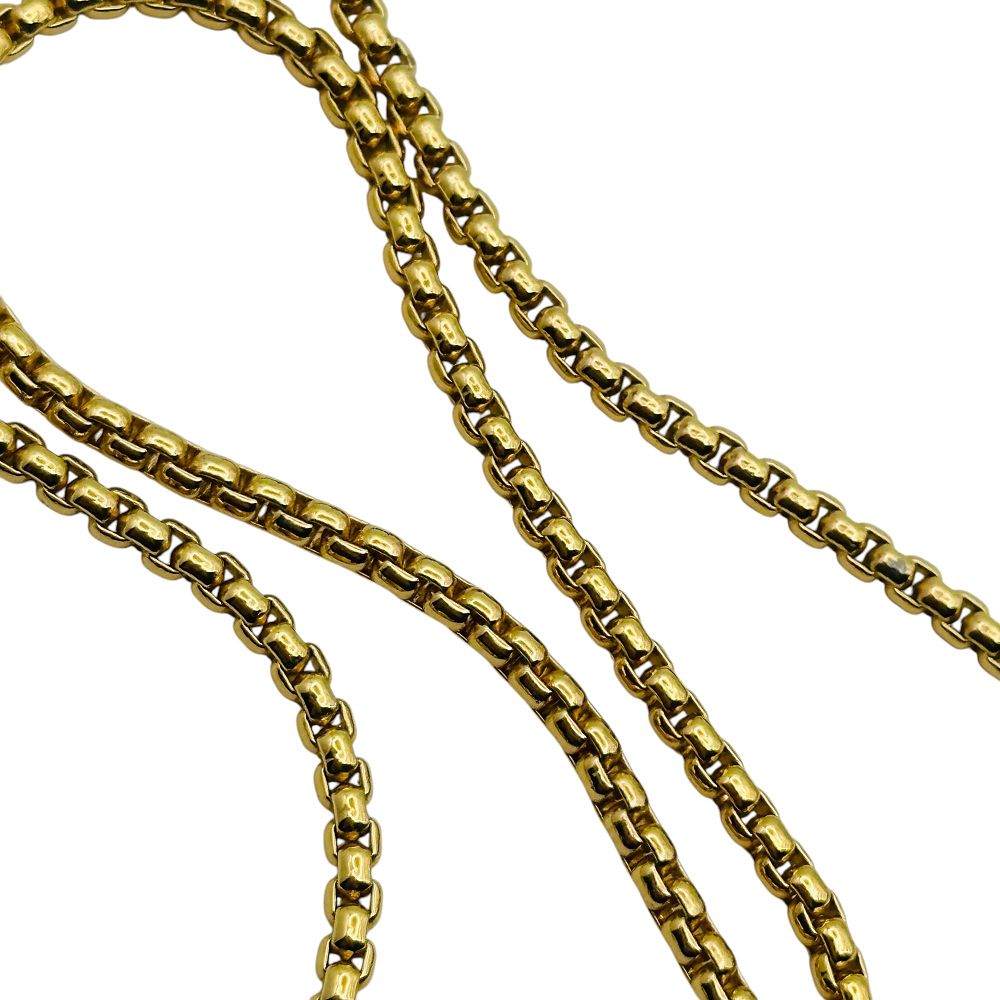 Lot 45: Italy Sterling Round Chain Necklace