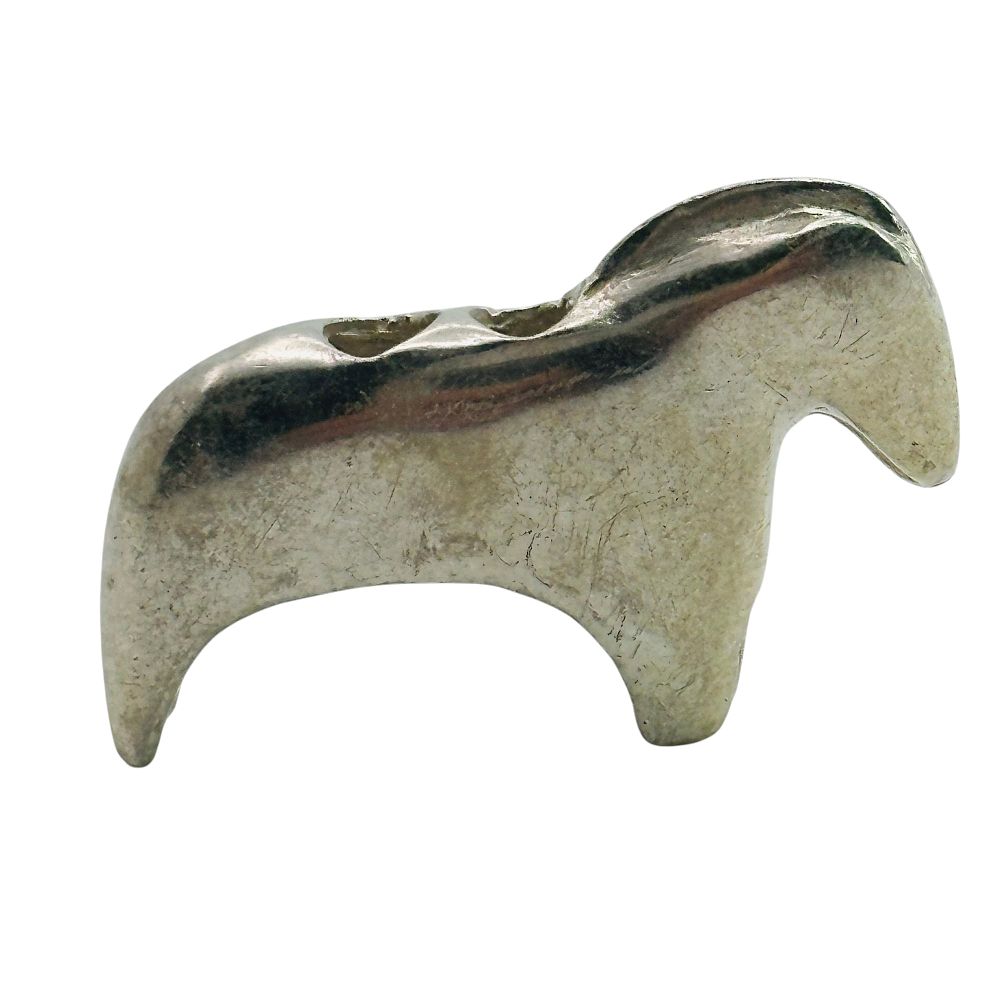 Lot 169: Southwest Sterling Horse Pendant