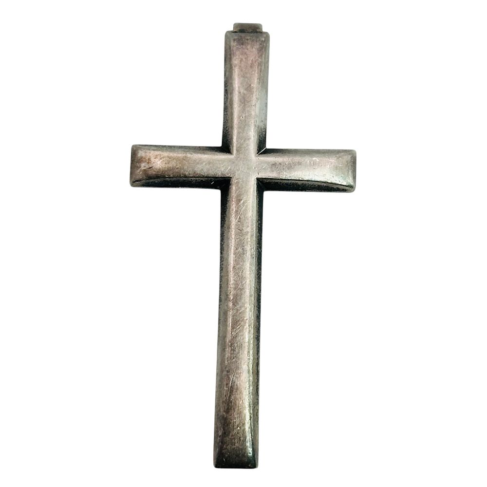 Lot 187: Sterling Cross Pendant