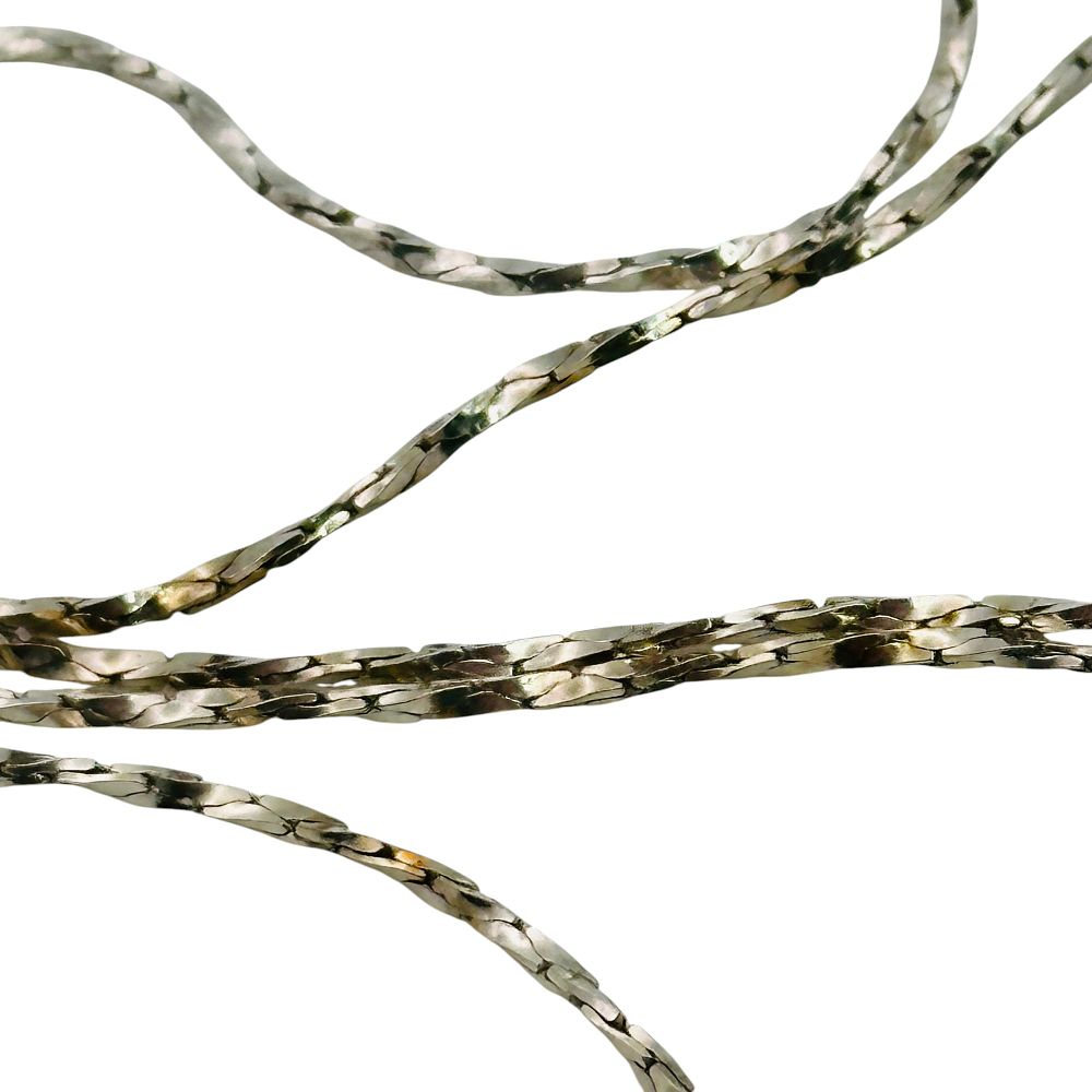 Lot 226: Signed Sterling Round Chain Necklace