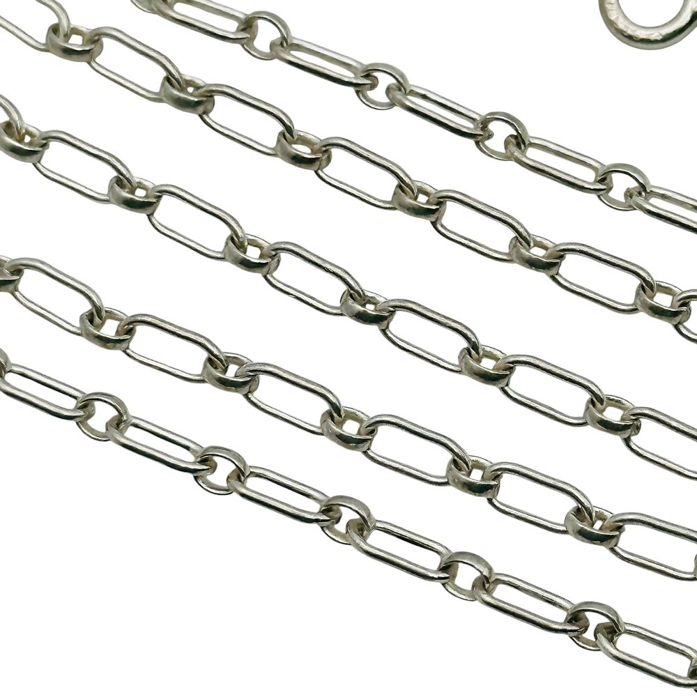 Lot 247: Sterling Gauge Wire Necklace