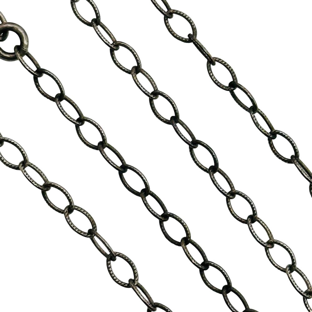 Lot 327: Sterling Cable Chain Necklace
