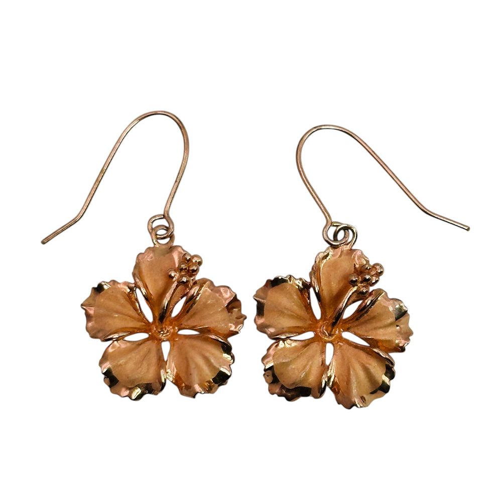 Lot 330: Sterling Flower Dangle Earrings
