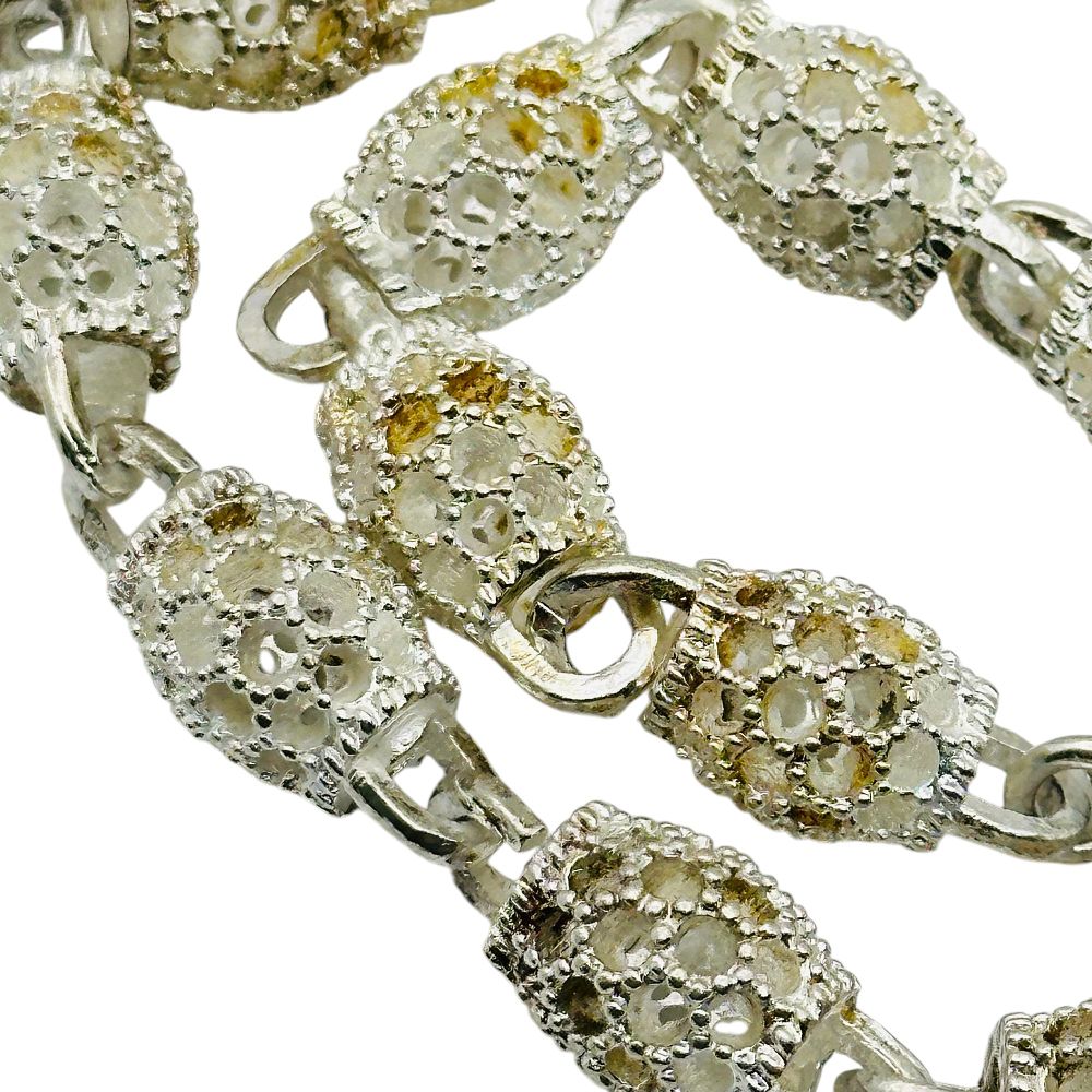 Lot 429: Sterling Chain Bracelet