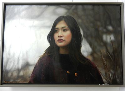 יגאל עוזרי - מקור על בד כ50 על 77 ממוסגר כבתמונה מצורפת חתימה