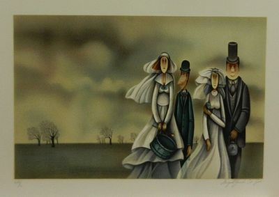 יורש - ליטו מורלו חתום עי הציירת כ40 על 30