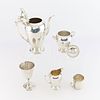 Dominick & Haff Sterling Teaset & Others - 60 ozt. Dominick &amp; Haff, United States. Three Image - 2