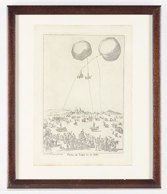 Isidro Carnicero "Fiesta de Toros...Aire" Etching. Isidro Carnicero (Spanish, 1736-1804). 