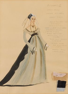 Margaret Harris Richard III Costume Design 1953. Margaret Harris (English, 1904-2000). 