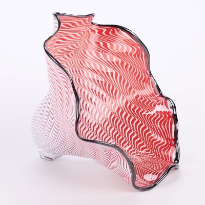 Gwen Knight Abstract Blown Glass Sculpture 1999. Gwen Knight (American, 1931-2017). Abstract 