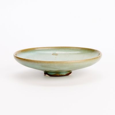 Chinese Song Dynasty Junyao Pottery Dish. Chinese Northern Song dynasty ceramic junware or 