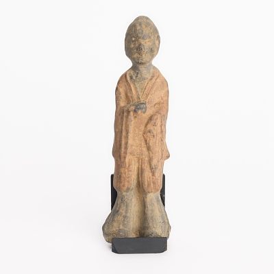 Chinese Wei Dynasty Pottery Mingqi Tomb Figure. Chinese Northern Wei dynasty pottery mingqi 