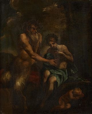 Style Johann Carl Loth Venetian School Painting. Style of Johann Carl Loth (German, 1632-1698). 