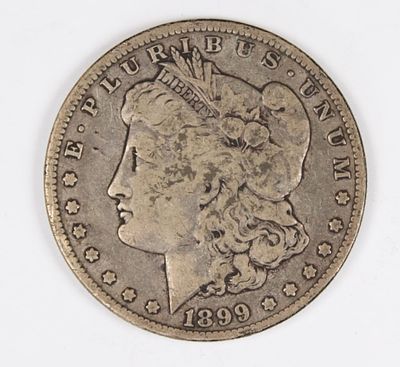 1899-O MORGAN SILVER DOLLAR. XF. ESTIMATE: $50-$75