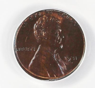 1931-D LINCOLN CENT. ANACS MS 64 RB. BEAUTIFUL! ESTIMATE: $275-$350