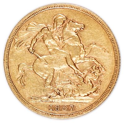 England (Great Britain) – Australia Melbourne – 1 Sovereign 1887 M – Victoria – XF condition - 